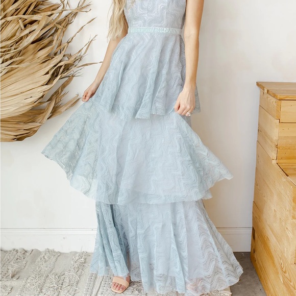 Maxi Ruffled Dress - Picture 4 of 7